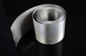 Reverse dutch woven belt